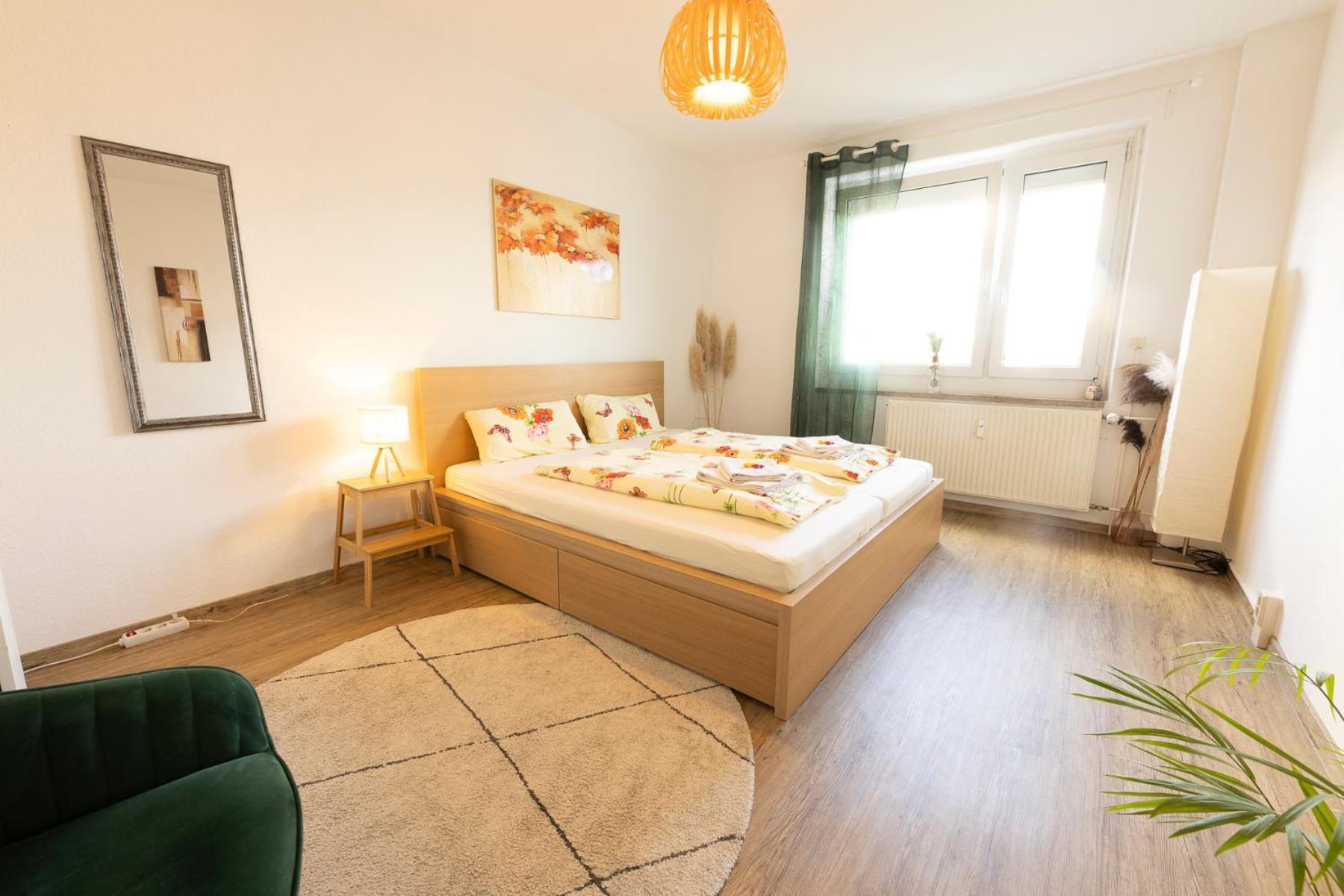 Modernes 2-Zimmer-Apartment Mit Balkon Und Netflix جينا المظهر الخارجي الصورة